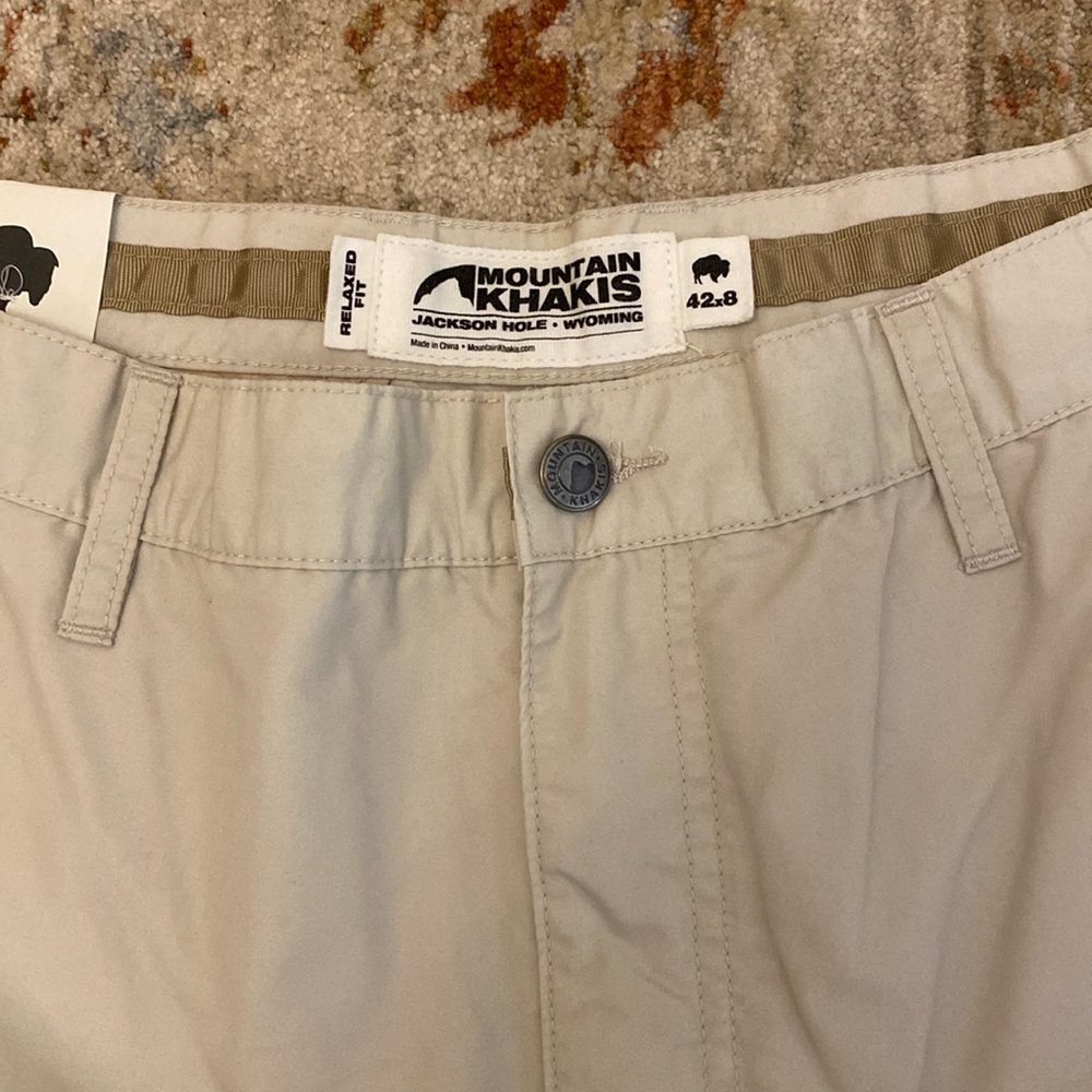 Mountain Khakis Relaxed Fit, Men’s, size 42x8
